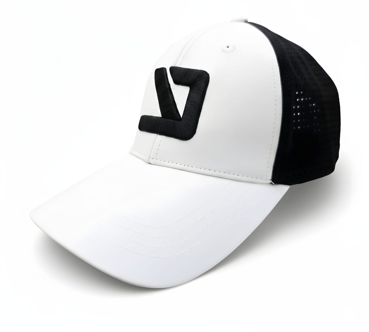 YKR White Fishing Cap