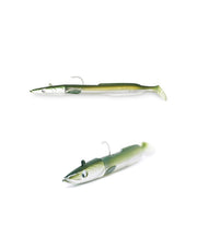 YKR Happy Eel soft lure 150 mm 50 g in Green Natural color
