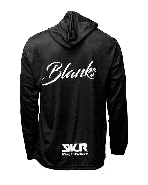 Camiseta Hoodie YKR "Blanks" UPF50+ Black