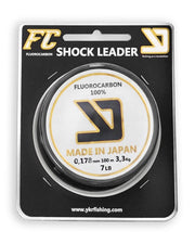 Línea de Fluorocarbono YKR FC Shock Leader 0,178 mm 100 m con resistencia de 3,3 kg.
