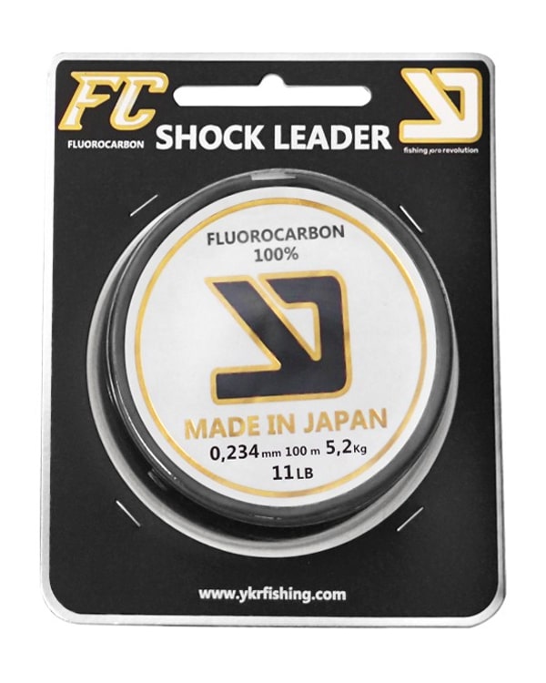 Línea de Fluorocarbono YKR "FC Shock Leader" 0,234mm / 100m