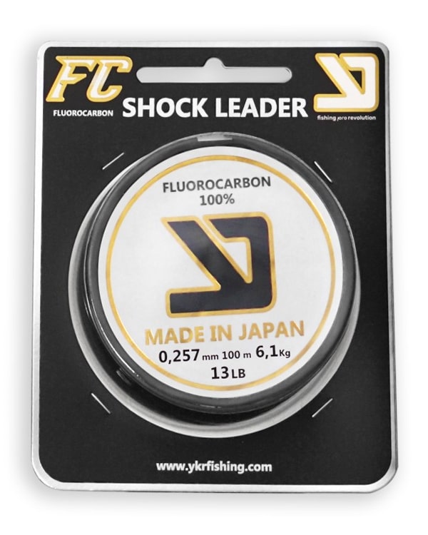 Línea de Fluorocarbono YKR "FC Shock Leader" 0,257mm / 100m
