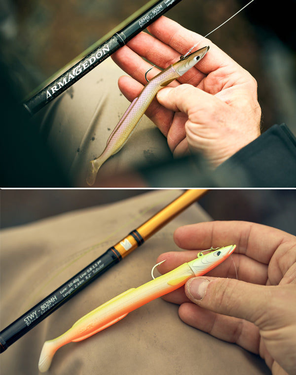 YKR Happy Eel 150 mm 50 g Green Natural lure fishing action