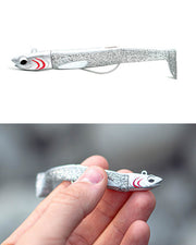 Kisu Shad 70 mm 15 g soft lure by YKR, lifelike anchovy-style swimbait for spinning fishing.