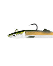 Perfil del Micro Happy Eel Fast con cuerpo slim y cola paddle de alta vibración