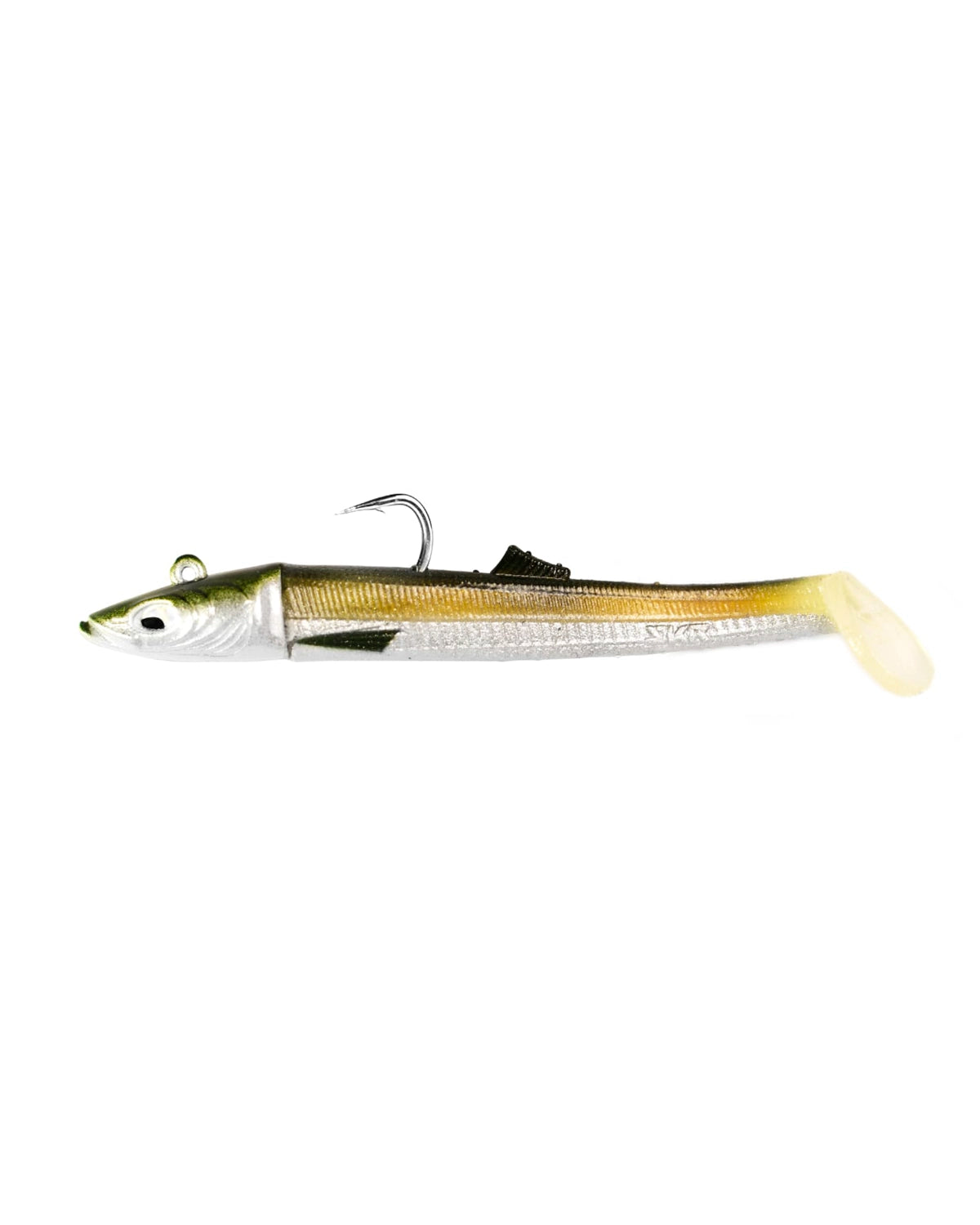 Textura soft realista del señuelo Micro Happy Eel Fast de YKR Fishing