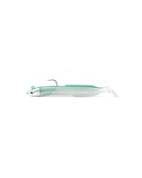YKR Happy Eel 120 mm Sugar Green soft lure with soft green tones and realistic swimming.
