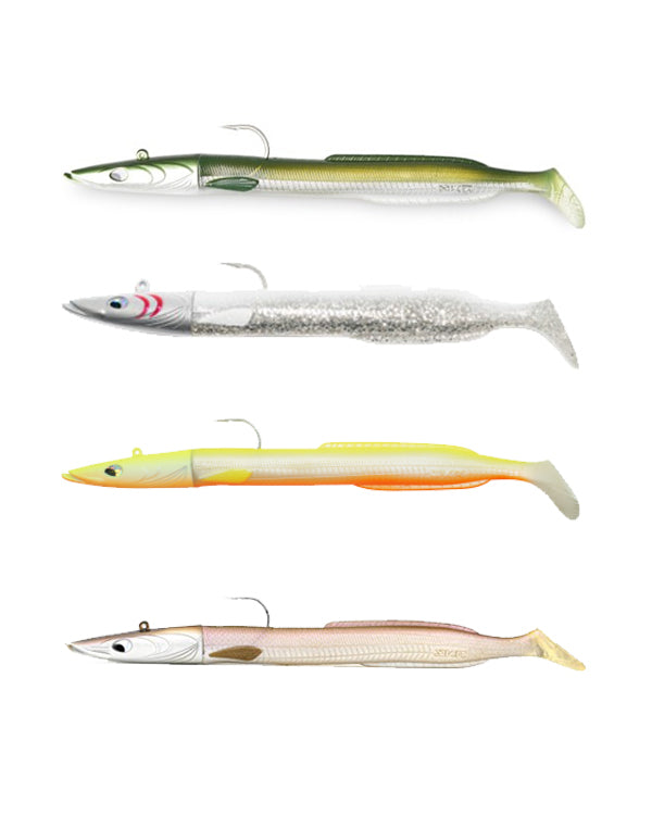 YKR Happy Eel 150 mm 50 g soft lures full color range