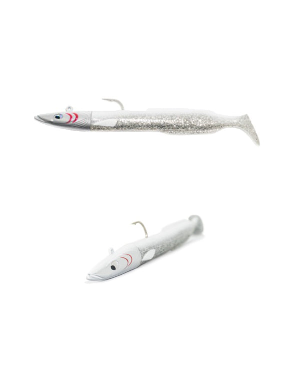 YKR Happy Eel soft lure 150 mm 50 g Snow White