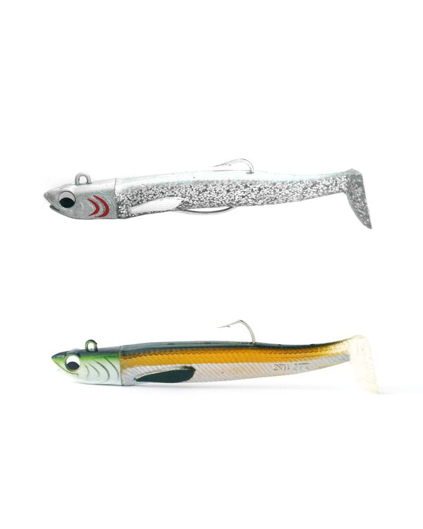 Gama de colores del señuelo de vinilo Kisu Shad 50 mm 5 g de YKR, diseño realista tipo anchoa con natación natural.