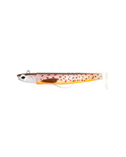 Señuelo de vinilo Kisu Shad 70 mm color Trout Finesse de YKR, imitación perfecta para pesca de depredadores
