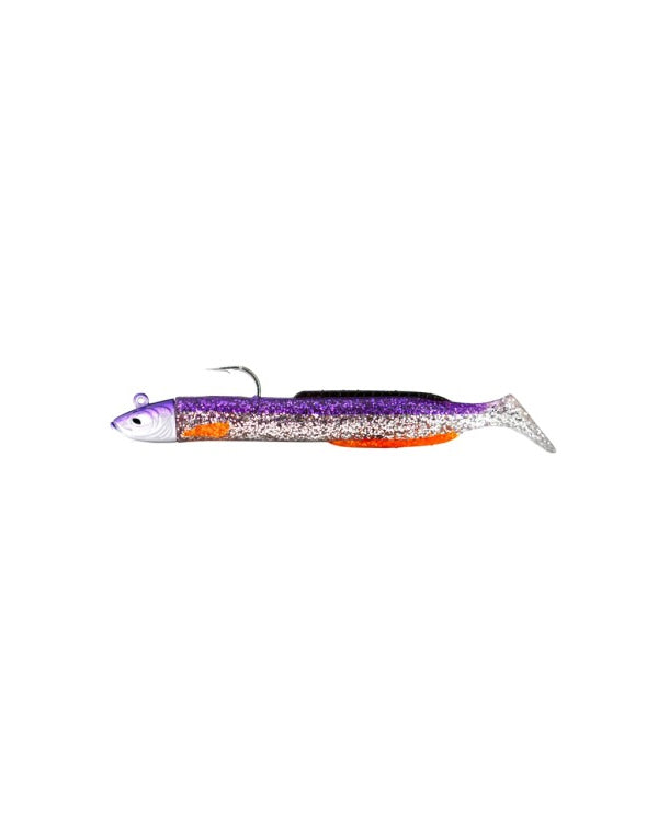 YKR Happy Eel 120 mm Purple Magic soft lure with intense reflective tones to attract active predators.
