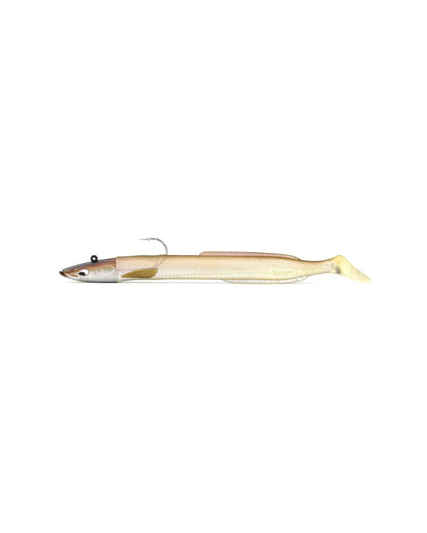 Señuelo de vinilo YKR Happy Eel 150 mm Brown Fantasy para pesca en fondos oscuros y zonas mixtas.
