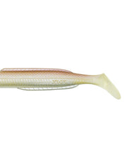 YKR Happy Eel 150mm Brown Fantasy soft lure with natural brown tones for fishing in mixed or dark bottoms.
