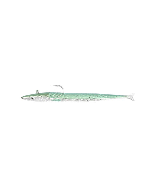 YKR Happy Jerky 80 mm Sugar Green soft lure with soft green tones