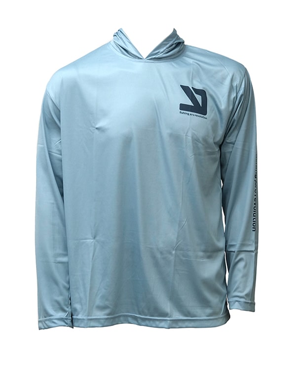 YKR "Blanks" Hoodie T-Shirt UPF50+ Clear Blue