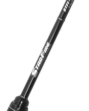 Detalle de acabados y estética de la caña YKR Starfire 742 ML